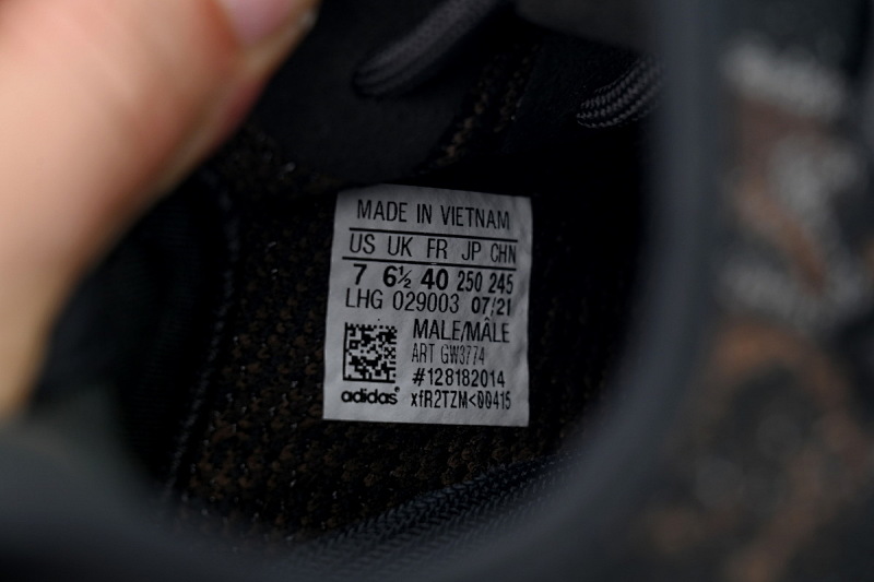 【DA7LW】比斯黑3774 阿迪达斯 LW版巴斯夫椰子350 V2  GW3774 adidas Yeezy Boost 350 V2 MX Rock