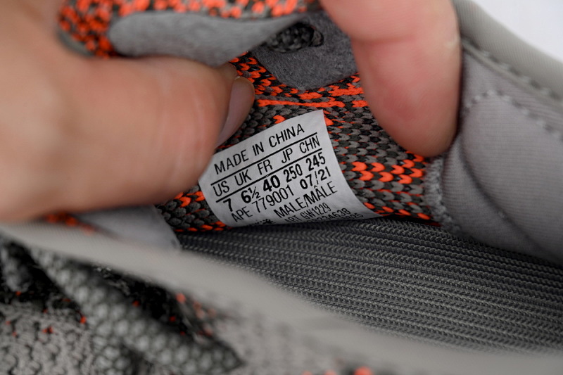【DA1LW】灰橘星1229 阿迪达斯 LW版巴斯夫椰子350 V2 GW1229 adidas Yeezy Boost 350 V2 Beluga Reflective