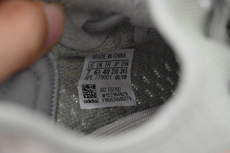 【DA7LW】鱼丝灰7492 阿迪达斯 LW版巴斯夫椰子350 V2 EG7492 Adidas Yeezy Boost 350 V2 “True Form”