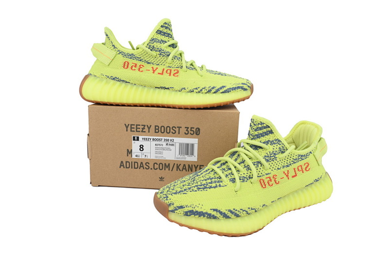 【DA7LW】太阳黄37572 阿迪达斯 LW版巴斯夫椰子350 V2 B37572 Yeezy Boost 350 V2 'Semi Frozen Yellow'