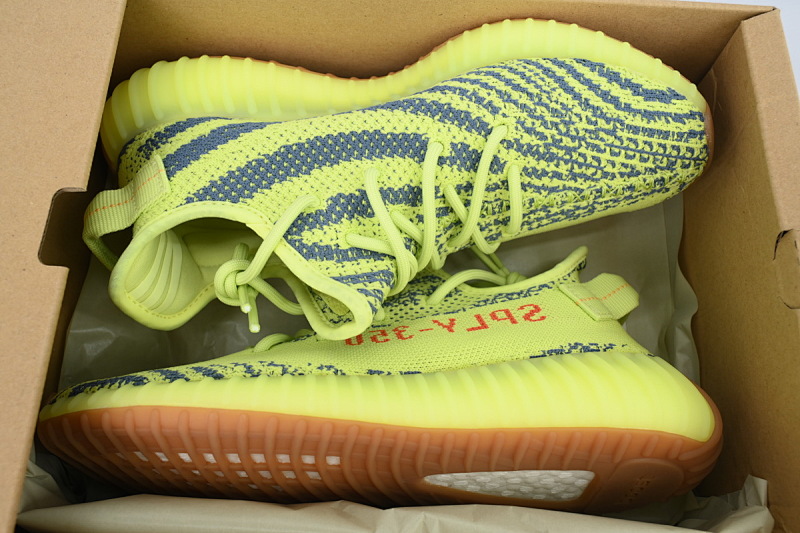 【DA7LW】太阳黄37572 阿迪达斯 LW版巴斯夫椰子350 V2 B37572 Yeezy Boost 350 V2 'Semi Frozen Yellow'
