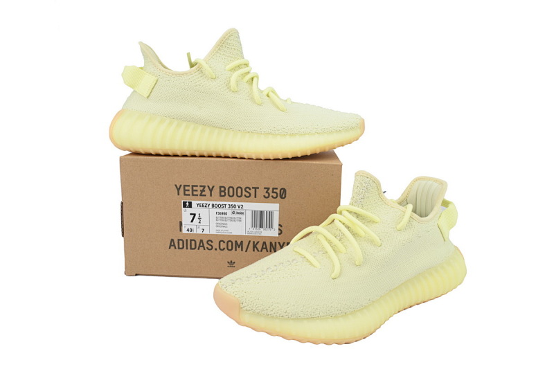 【DA7LW】奶油黄36980 阿迪达斯 LW版巴斯夫椰子350 V2 F36980 Adidas Yeezy 350 Boost V2 “Butter”