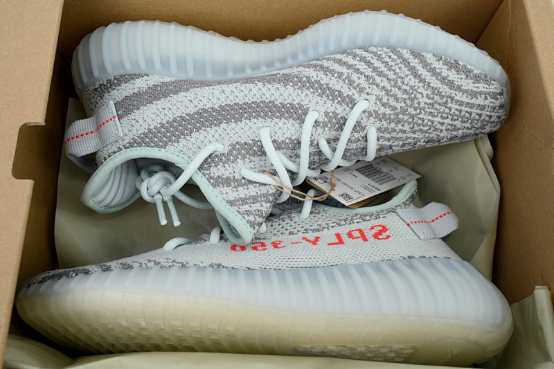 【DA7LW】亮点蓝37571 阿迪达斯 LW版巴斯夫椰子350 V2 B37571 Adidas Yeezy Boost 350 V2 "Blue Tint”