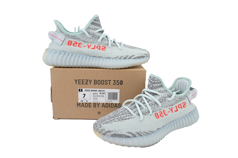 【DA7LW】亮点蓝37571 阿迪达斯 LW版巴斯夫椰子350 V2 B37571 Adidas Yeezy Boost 350 V2 "Blue Tint”