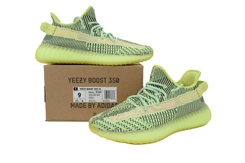 【DA7LW】尖绿天使5191 阿迪达斯 LW版巴斯夫椰子350 V2 FW5191 adidas Yeezy Boost 350 V2 Yeezreel