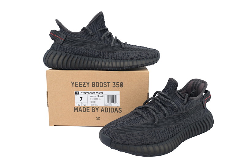 【DA7LW】黑天使9006 阿迪达斯 LW版巴斯夫椰子350 V2 FU9006 Adidas Yeezy 350 Boost V2 “Black”