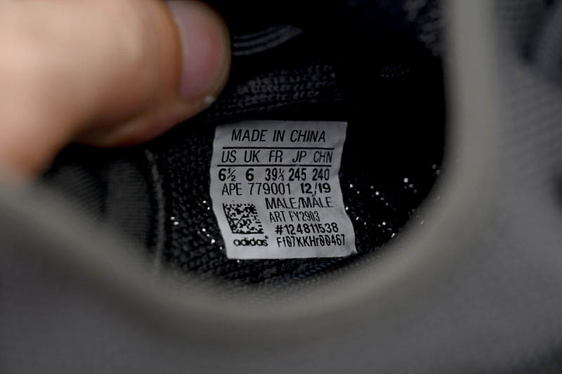 【DA7LW】黑生胶2903 阿迪达斯 LW版巴斯夫椰子350 V2 FY2903 adidas Yeezy Boost 350 V2 Cinder