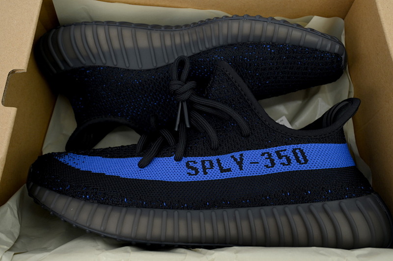 【DA7LW】黑蓝7164 阿迪达斯 LW版巴斯夫椰子350 V2 GY7164 adidas Yeezy Boost 350 V2 Black Blue