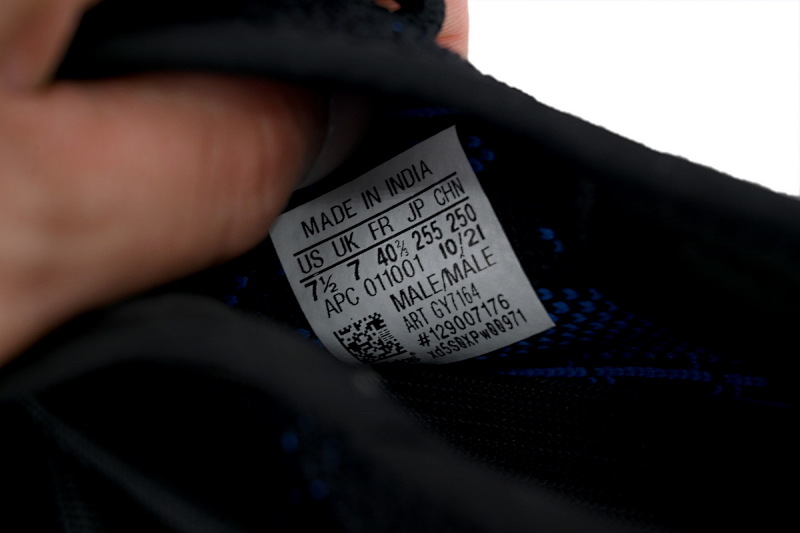 【DA7LW】黑蓝7164 阿迪达斯 LW版巴斯夫椰子350 V2 GY7164 adidas Yeezy Boost 350 V2 Black Blue