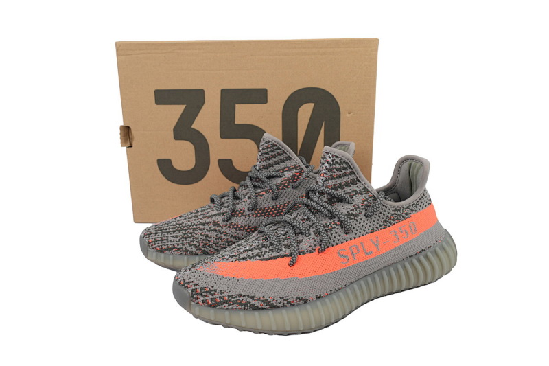 【DA7LW】灰橘1826 阿迪达斯 LW版巴斯夫椰子350 V2 BB1826 Adidas Yeezy Boost 350 V2 Beluga