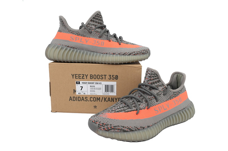 【DA7LW】灰橘1826 阿迪达斯 LW版巴斯夫椰子350 V2 BB1826 Adidas Yeezy Boost 350 V2 Beluga
