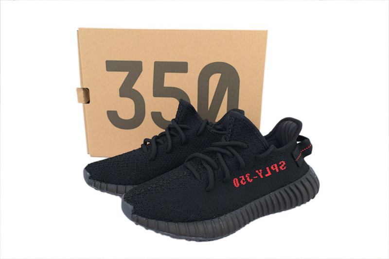 【DA7LW】黑红字9652 阿迪达斯 LW版巴斯夫椰子350 V2 CP9652 Adidas Yeezy Boost 350 V2 Black/Red