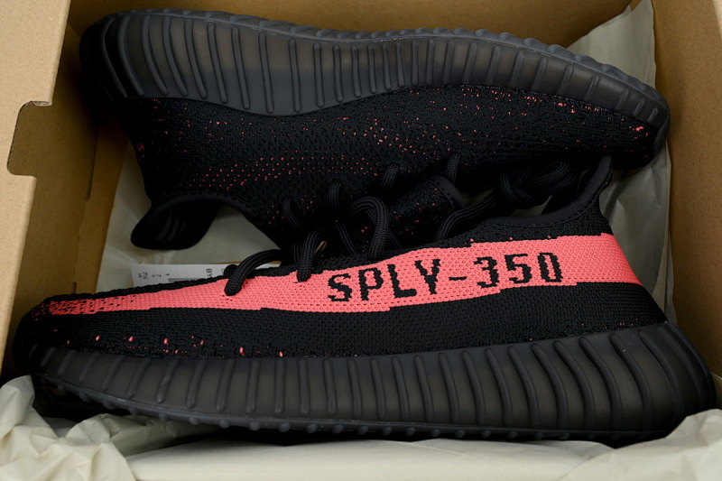 【DA7LW】黑粉9612 阿迪达斯 LW版巴斯夫椰子350 V2 BY9612 Adidas Yeezy Boost 350 V2 Core Black/Red