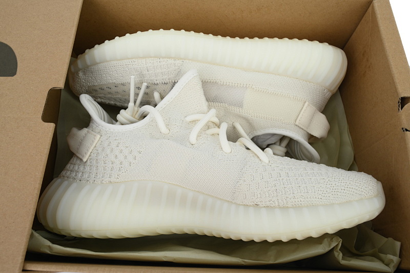 【DA7LW】白镂空6316 阿迪达斯 LW版巴斯夫椰子350 V2 HQ6316 adidas Yeezy Boost 350 V2 Bone