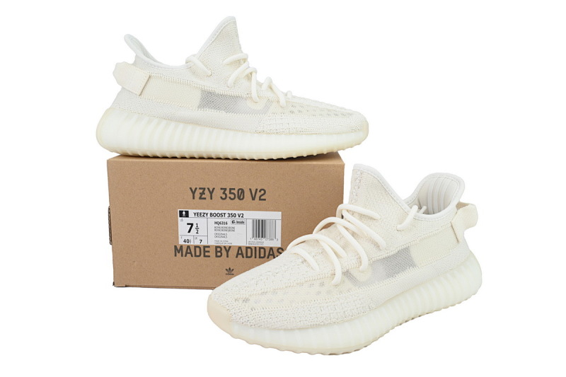 【DA7LW】白镂空6316 阿迪达斯 LW版巴斯夫椰子350 V2 HQ6316 adidas Yeezy Boost 350 V2 Bone