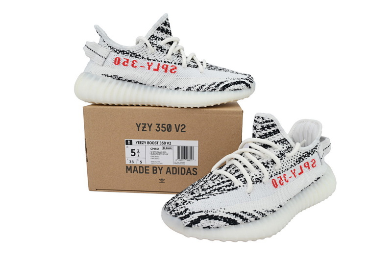 【DA7LW】白斑马9654 阿迪达斯 LW版巴斯夫椰子350 V2 CP9654 adidas Yeezy Boost 350 V2 'Zebra'