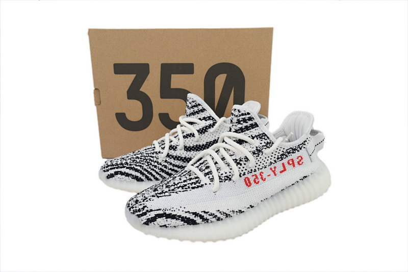 【DA7LW】白斑马9654 阿迪达斯 LW版巴斯夫椰子350 V2 CP9654 adidas Yeezy Boost 350 V2 'Zebra'