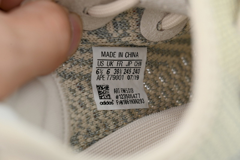 【DA1LW】天鹅满星5318 阿迪达斯 LW版巴斯夫椰子350 V2 FW5318 Adidas Yeezy 350 Boost V2 "Citrin Reflective"