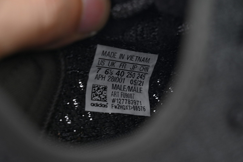 【DA1LW】黑满天星9007 阿迪达斯 LW版巴斯夫椰子350 V2 FU9007 Adidas Yeezy Boost 350 V2 Black Reflective