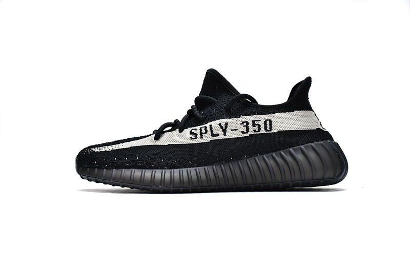 【AA3TS】黑白字 阿迪达斯椰子350二代巴斯夫爆米花 BY1604 adidas Yeezy Boost 350 V2 Black White