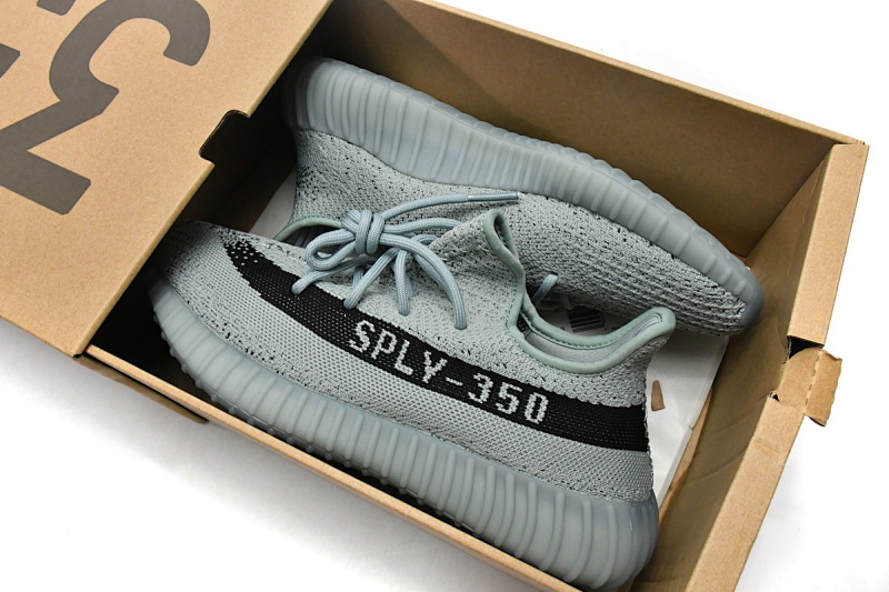 【AA1AH】月绿2060 本地版阿迪达斯椰子350二代 本地真爆米花 HQ2060 adidas Yeezy 350 V2 Jade Ash