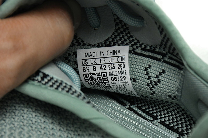 【AA1AH】月绿2060 本地版阿迪达斯椰子350二代 本地真爆米花 HQ2060 adidas Yeezy 350 V2 Jade Ash