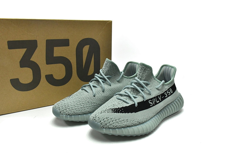 【AA1AH】月绿2060 本地版阿迪达斯椰子350二代 本地真爆米花 HQ2060 adidas Yeezy 350 V2 Jade Ash