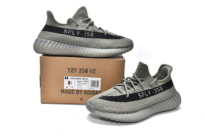【AA1AH】 奶奶灰2059   阿迪达斯椰子350二代 本地真爆米花 HQ2059 adidas Yeezy Boost 350 V2 Granite