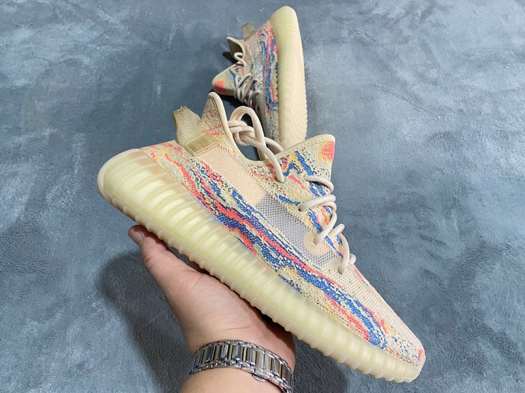 【AA1AH】比斯黄3773   本地版阿迪达斯椰子350二代真爆米花  GW3773 adidas Yeezy Boost 350 V2 MX Oat
