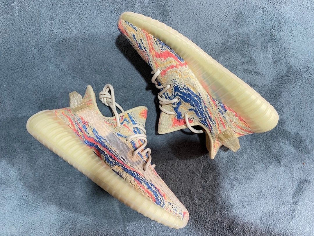 【AA1AH】比斯黄3773   本地版阿迪达斯椰子350二代真爆米花  GW3773 adidas Yeezy Boost 350 V2 MX Oat