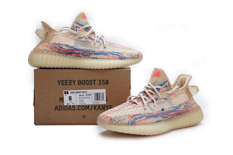 【AA1AH】比斯黄3773   本地版阿迪达斯椰子350二代真爆米花  GW3773 adidas Yeezy Boost 350 V2 MX Oat