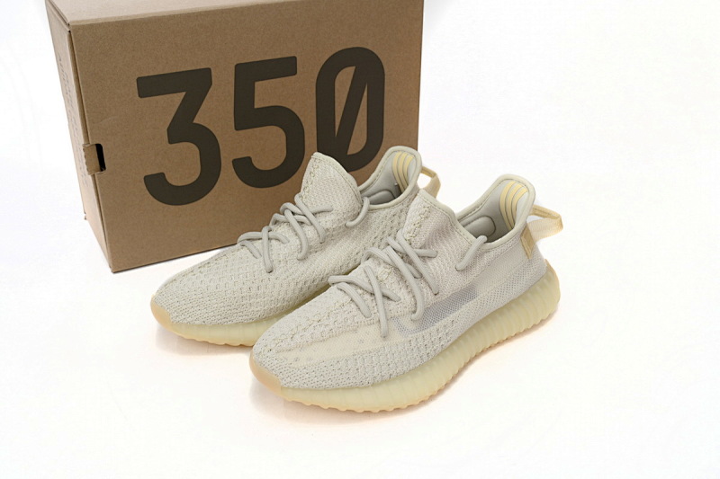 【AA1AH】白极光 温变3438 本地版阿迪达斯椰子350二代真爆米花  GY3438 Adidas Yeezy Boost 350 V2 Light UV Sensitive