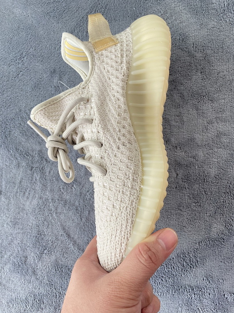 【AA1AH】白极光 温变3438 本地版阿迪达斯椰子350二代真爆米花  GY3438 Adidas Yeezy Boost 350 V2 Light UV Sensitive