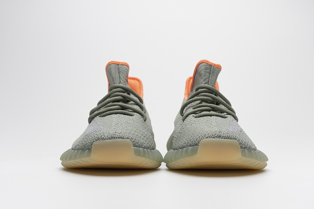 【AA1AH】沙橙星9035   本地版阿迪达斯椰子350二代真爆米花 FX9035 adidas Yeezy Boost 350 V2 “Desert Sage”
