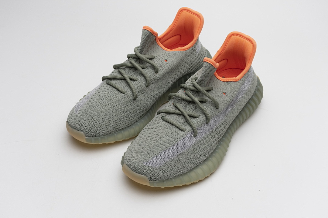 【AA1AH】沙橙星9035   本地版阿迪达斯椰子350二代真爆米花 FX9035 adidas Yeezy Boost 350 V2 “Desert Sage”