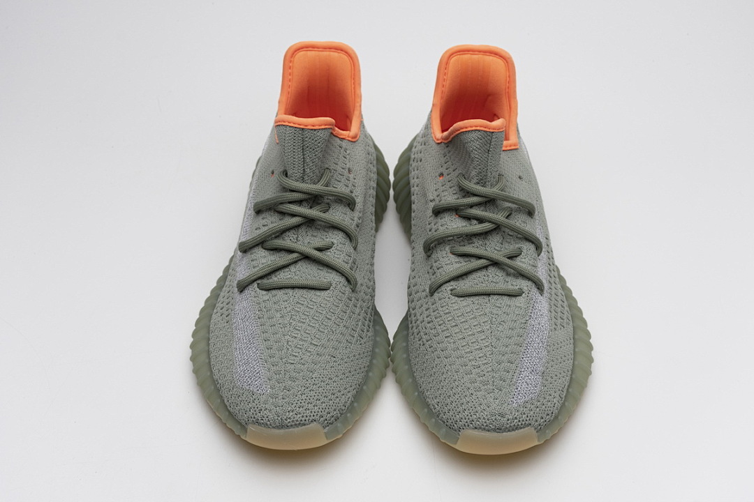 【AA1AH】沙橙星9035   本地版阿迪达斯椰子350二代真爆米花 FX9035 adidas Yeezy Boost 350 V2 “Desert Sage”