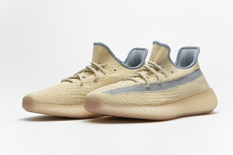 【AB1AH】灰蓝星 5158   本地版阿迪达斯椰子350二代真爆米花 FY5158 adidas Yeezy Boost 350 V2 “Linen
