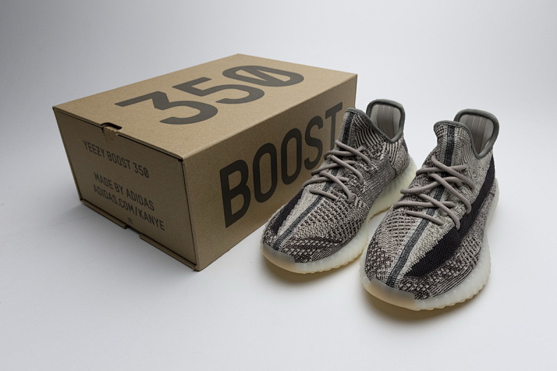 【AB1AH】石墨灰1267   阿迪达斯椰子350二代 本地真爆米花 FZ1267 adidas Yeezy Boost 350 V2 “Zyon”Real Boost