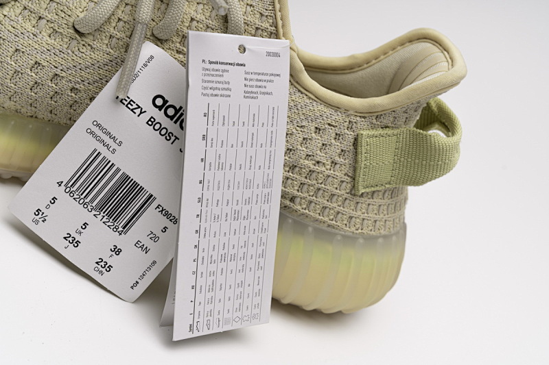 【AB1AH】亚麻9028   阿迪达斯椰子350二代 本地真爆米花 FX9028 adidas Yeezy Boost 350 V2 “Flax”Real Boost