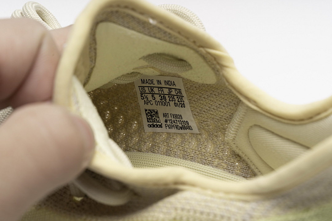 【AB1AH】亚麻9028   阿迪达斯椰子350二代 本地真爆米花 FX9028 adidas Yeezy Boost 350 V2 “Flax”Real Boost