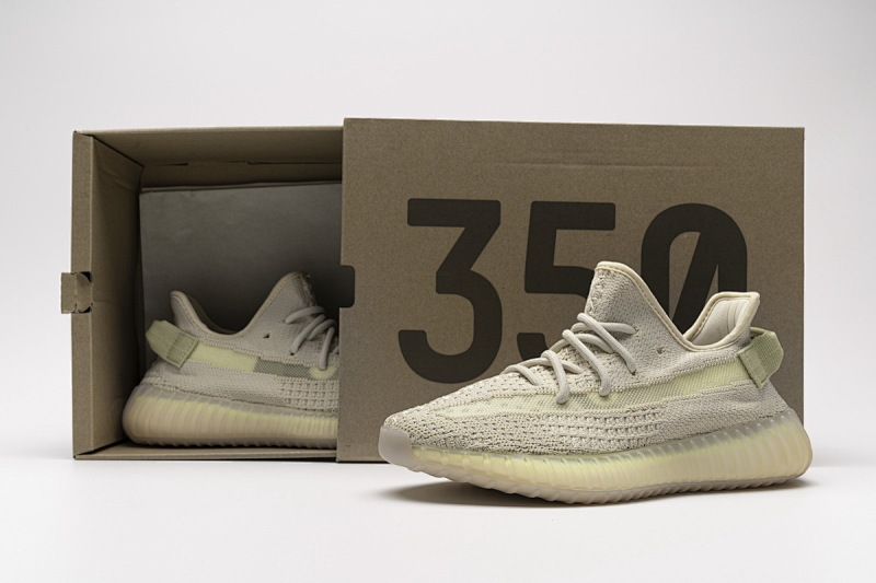 【AB1AH】亚麻9028   阿迪达斯椰子350二代 本地真爆米花 FX9028 adidas Yeezy Boost 350 V2 “Flax”Real Boost