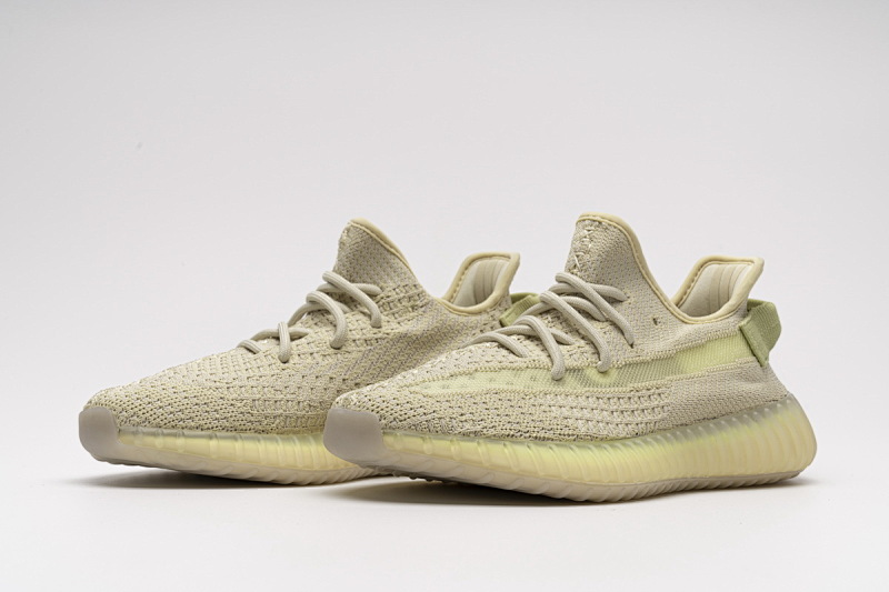 【AB1AH】亚麻9028   阿迪达斯椰子350二代 本地真爆米花 FX9028 adidas Yeezy Boost 350 V2 “Flax”Real Boost
