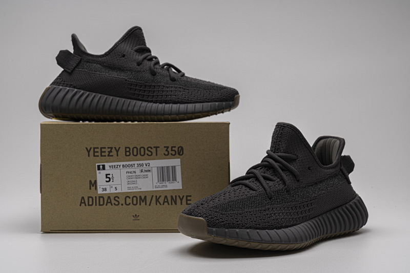 【AB1AH】生胶星4176   阿迪达斯椰子350二代 本地真爆米花 FY4176 adidas Yeezy Boost 350 V2 Cinder Reflective Real Boost
