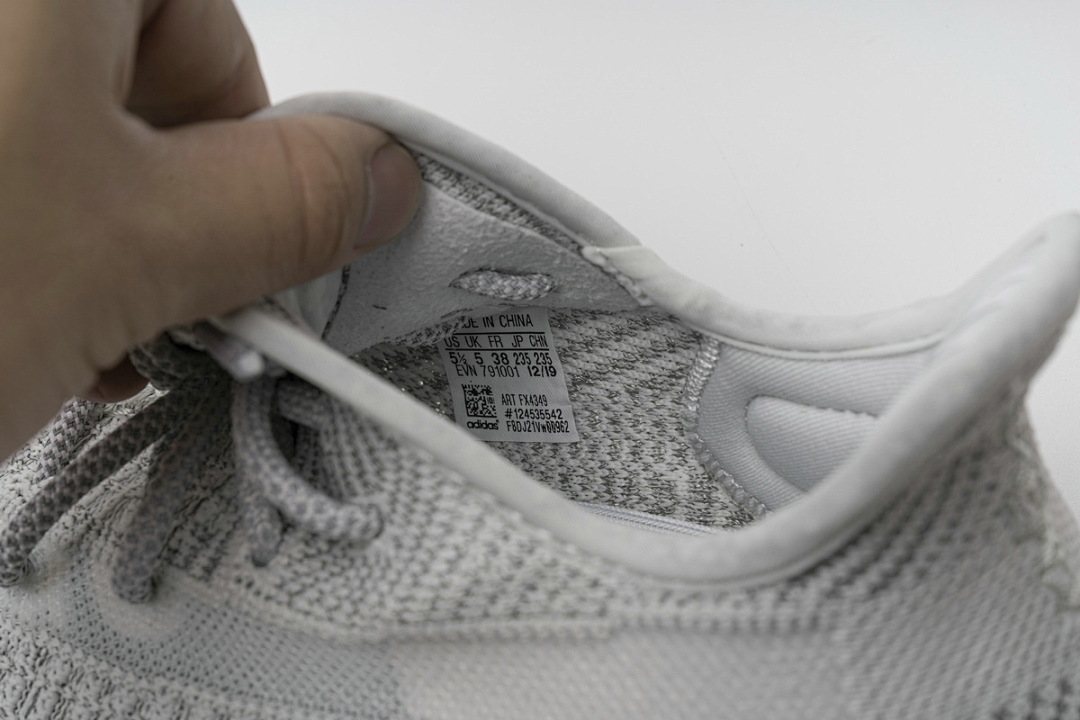【AB1AH】灰满天星4349  阿迪达斯椰子350二代 本地真爆米花 FX4349 adidas Yeezy Boost 350 V2 “Yeshaya Reflective”Real Boost