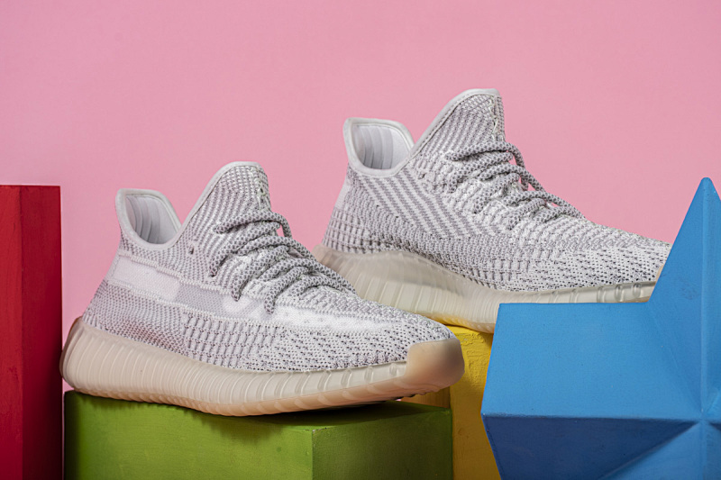 【AB1AH】灰天使4348   阿迪达斯椰子350二代 本地真爆米花 FX4348 adidas Yeezy Boost 350 V2 “Yeshaya”Real Boost