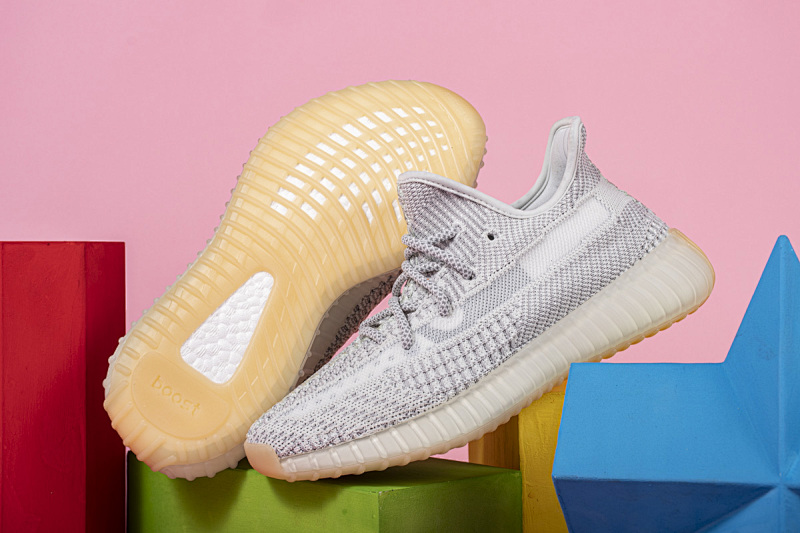 【AB1AH】灰天使4348   阿迪达斯椰子350二代 本地真爆米花 FX4348 adidas Yeezy Boost 350 V2 “Yeshaya”Real Boost