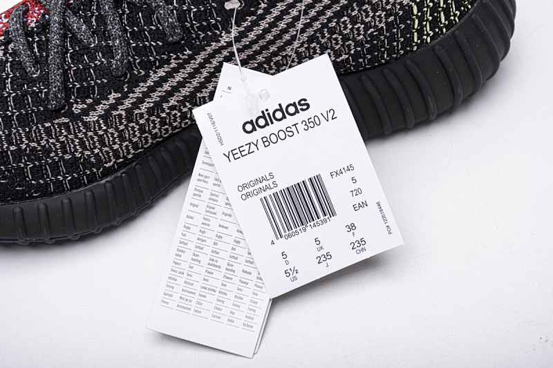【AB1AH】乞丐星4145  阿迪达斯椰子350二代本地版真爆米花 FX4145 adidas Yeezy Boost 350 V2 “Yecheil Reflective” Real Boost