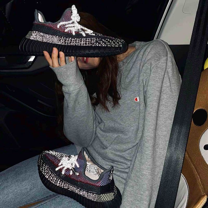 【AB1AH】乞丐星4145  阿迪达斯椰子350二代本地版真爆米花 FX4145 adidas Yeezy Boost 350 V2 “Yecheil Reflective” Real Boost