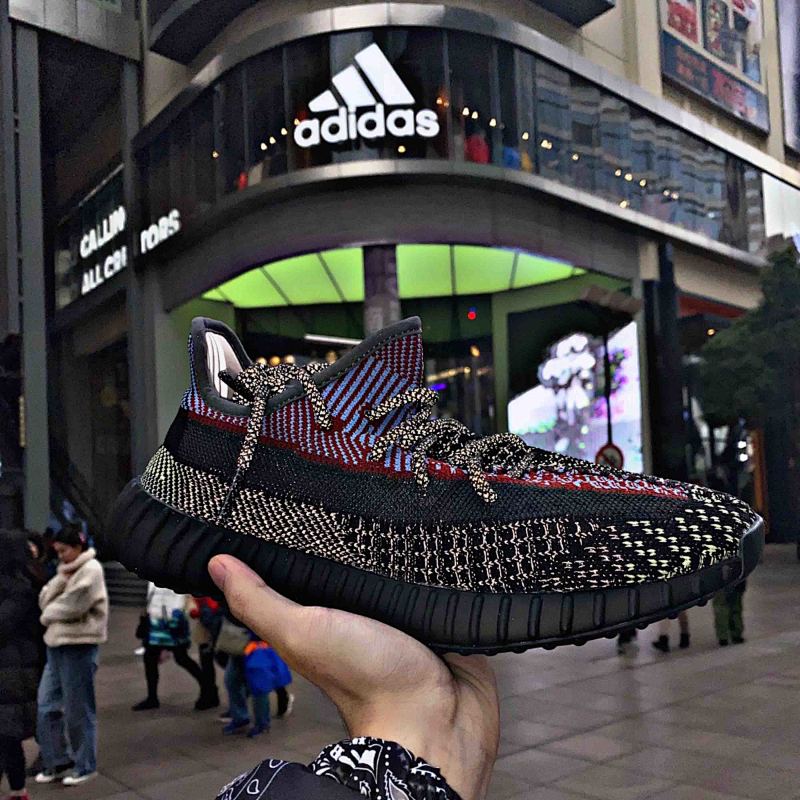【AB1AH】乞丐星4145  阿迪达斯椰子350二代本地版真爆米花 FX4145 adidas Yeezy Boost 350 V2 “Yecheil Reflective” Real Boost