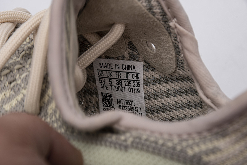 【AB1AH】天鹅白星5318  本地版真爆米花 椰子Adidas Yeezy 350 Boost V2 "Citrin Reflective" FW5318